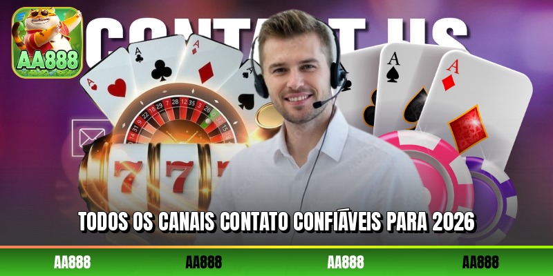Todos os canais contato confiáveis para 2026